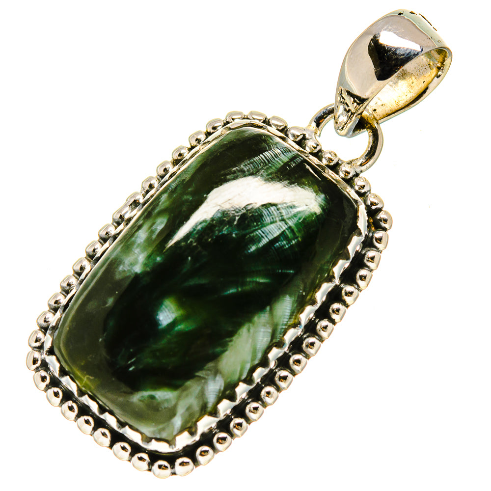 Seraphinite Pendants handcrafted by Ana Silver Co - PD756606