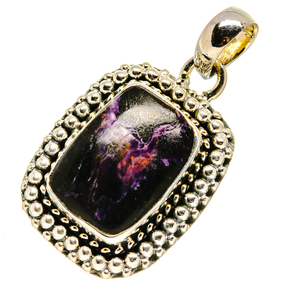 Charoite Pendants handcrafted by Ana Silver Co - PD756608