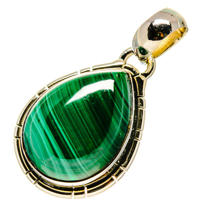 Malachite Pendants handcrafted by Ana Silver Co - PD756610