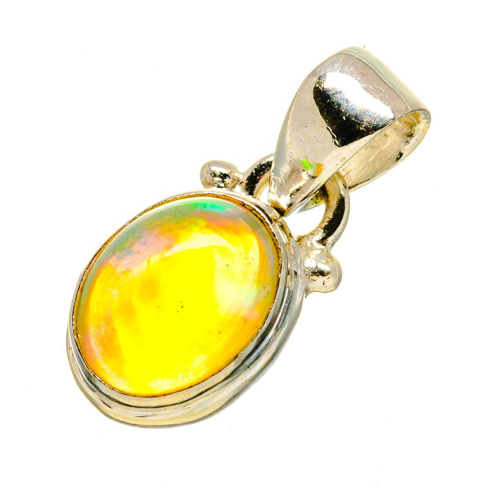 Ethiopian Opal Pendants handcrafted by Ana Silver Co - PD756621