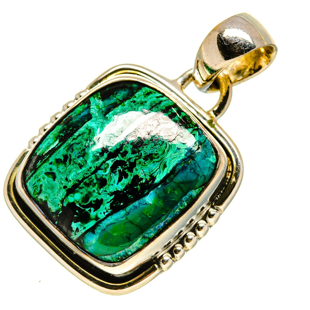 Chrysocolla Pendants handcrafted by Ana Silver Co - PD756624