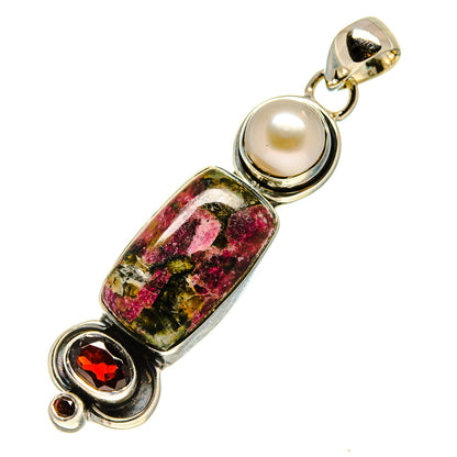 Russian Eudialyte Pendants handcrafted by Ana Silver Co - PD756644