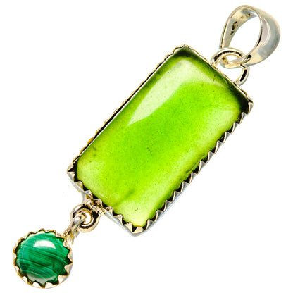 Nephrite Jade Pendants handcrafted by Ana Silver Co - PD756649