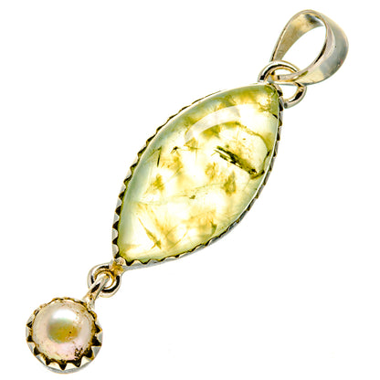 Prehnite Pendants handcrafted by Ana Silver Co - PD756651