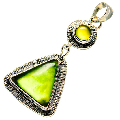 Nephrite Jade Pendants handcrafted by Ana Silver Co - PD756655