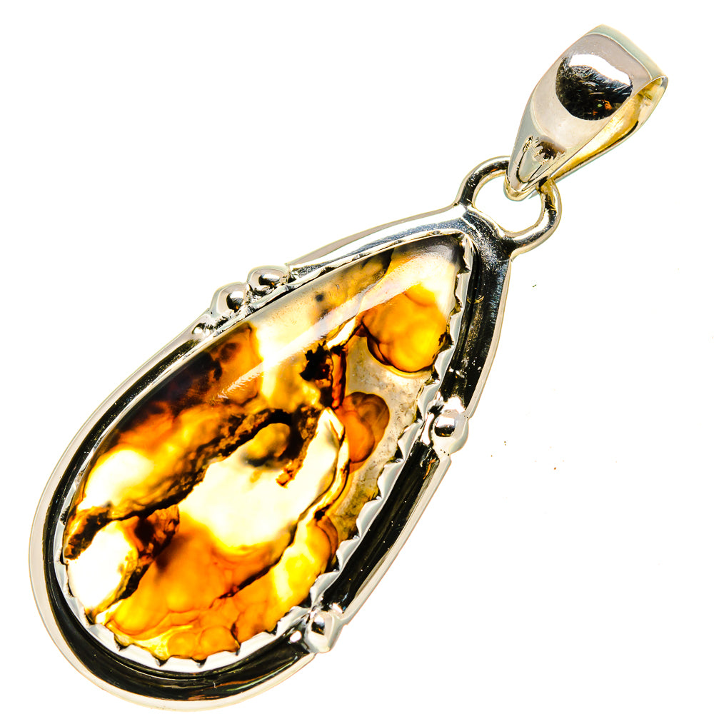 Montana Agate Pendants handcrafted by Ana Silver Co - PD756670