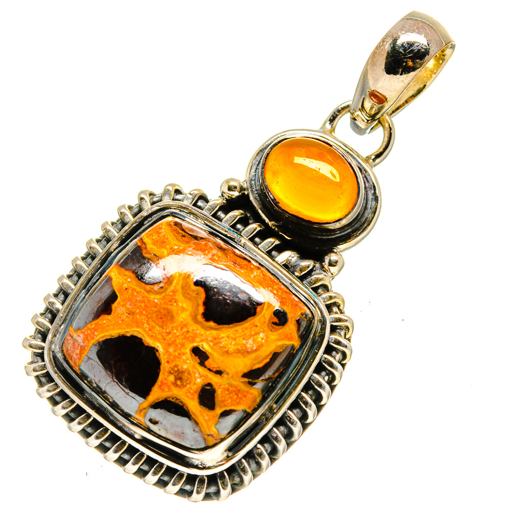 Bauxite Pendants handcrafted by Ana Silver Co - PD756671