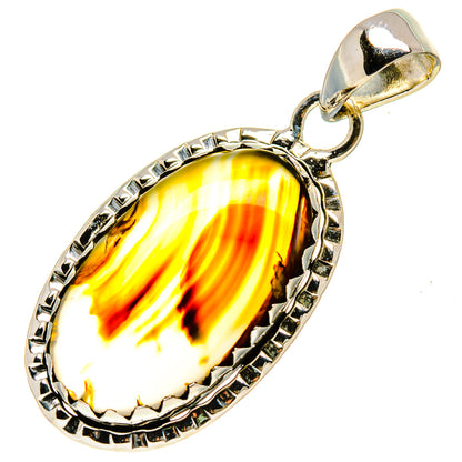 Montana Agate Pendants handcrafted by Ana Silver Co - PD756676