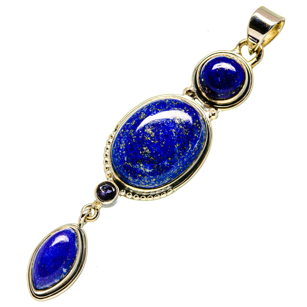 Lapis Lazuli Pendants handcrafted by Ana Silver Co - PD756684