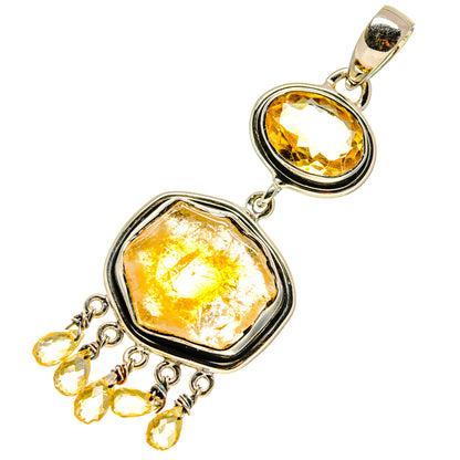 Citrine Pendants handcrafted by Ana Silver Co - PD756691