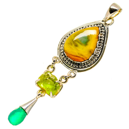 Willow Creek Jasper Pendants handcrafted by Ana Silver Co - PD756695