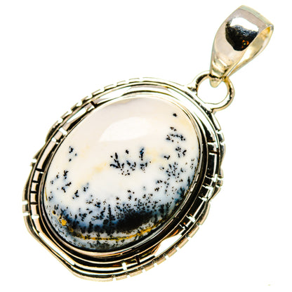 Dendritic Opal Pendants handcrafted by Ana Silver Co - PD756713