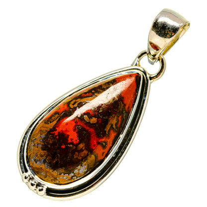Moroccan Agate Pendants handcrafted by Ana Silver Co - PD756724