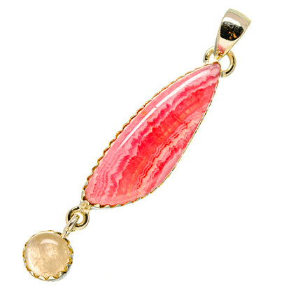 Rhodochrosite Pendants handcrafted by Ana Silver Co - PD756729