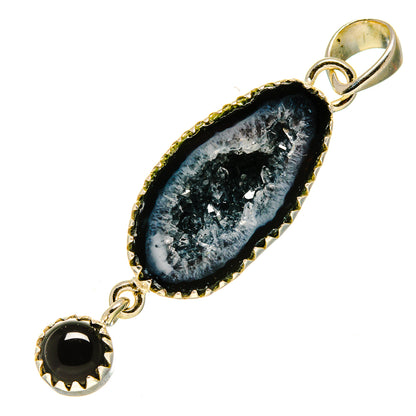 Coconut Geode Slice Pendants handcrafted by Ana Silver Co - PD756742