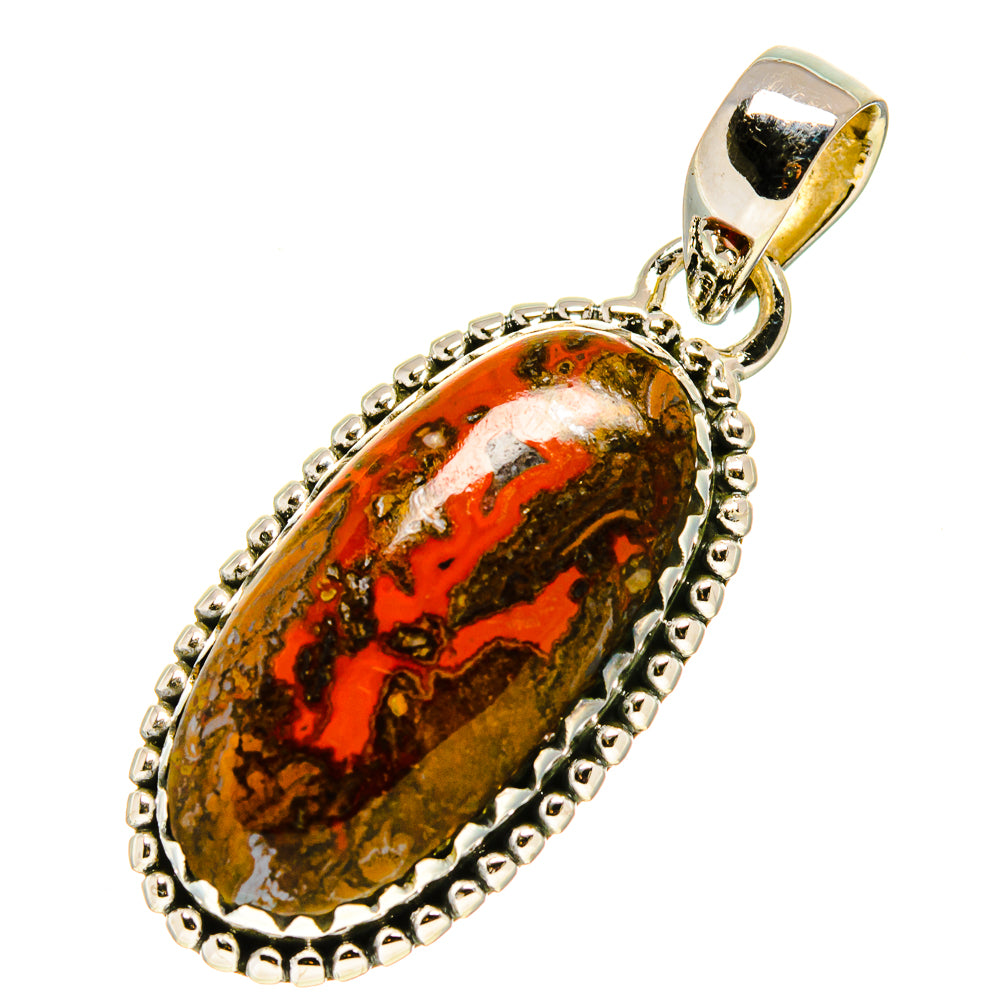 Moroccan Agate Pendants handcrafted by Ana Silver Co - PD756765