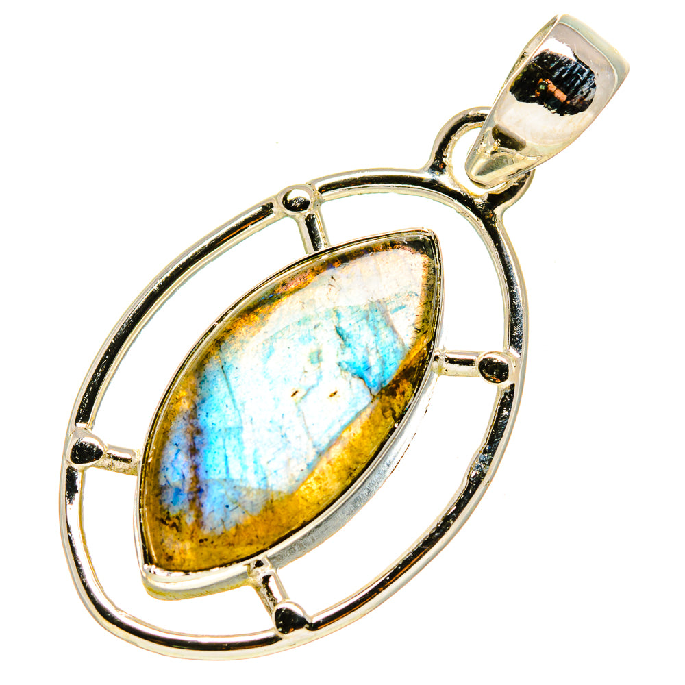 Labradorite Pendants handcrafted by Ana Silver Co - PD756770