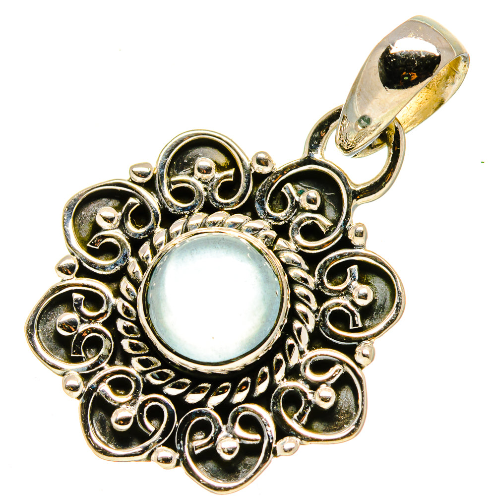 Aquamarine Pendants handcrafted by Ana Silver Co - PD756782