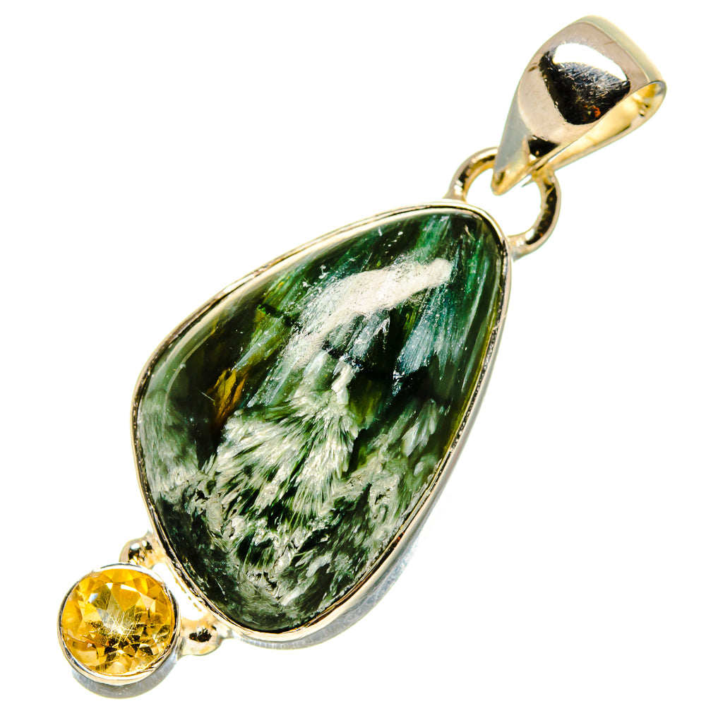 Seraphinite Pendants handcrafted by Ana Silver Co - PD756784