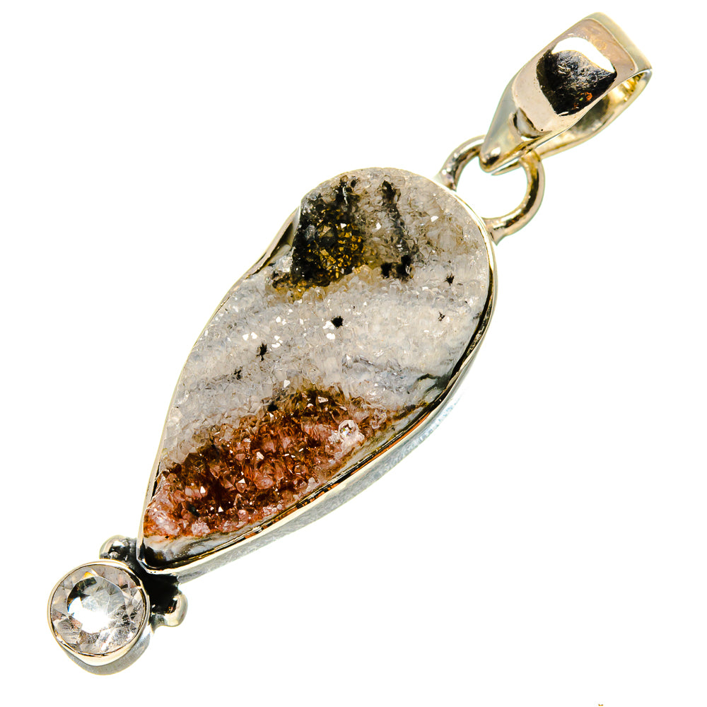 Desert Druzy Pendants handcrafted by Ana Silver Co - PD756793