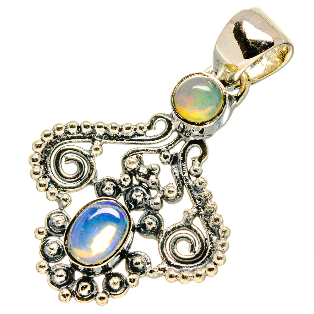 Ethiopian Opal Pendants handcrafted by Ana Silver Co - PD756829