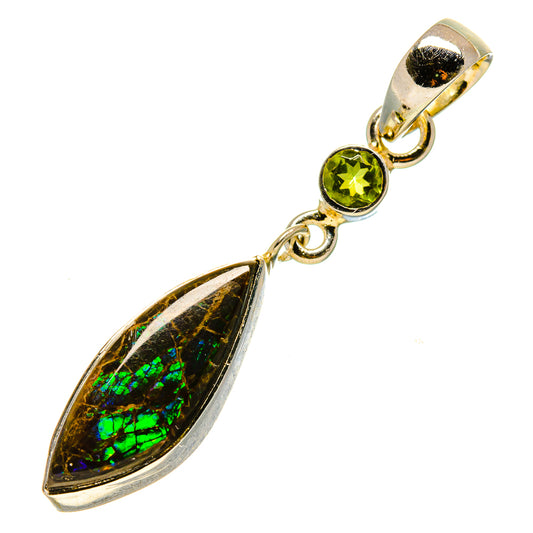 Ammolite Pendants handcrafted by Ana Silver Co - PD756841