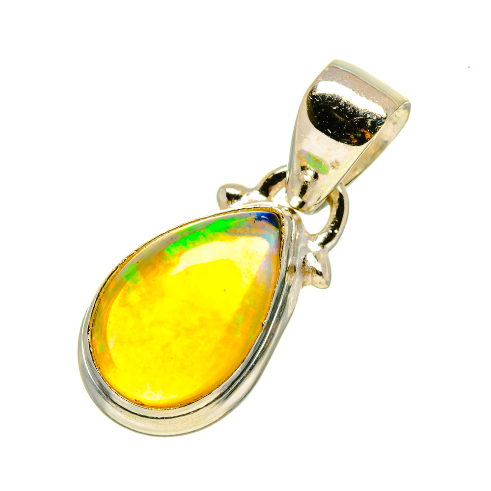 Ethiopian Opal Pendants handcrafted by Ana Silver Co - PD756849