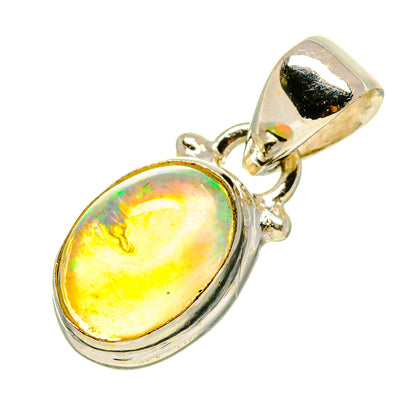 Ethiopian Opal Pendants handcrafted by Ana Silver Co - PD756863