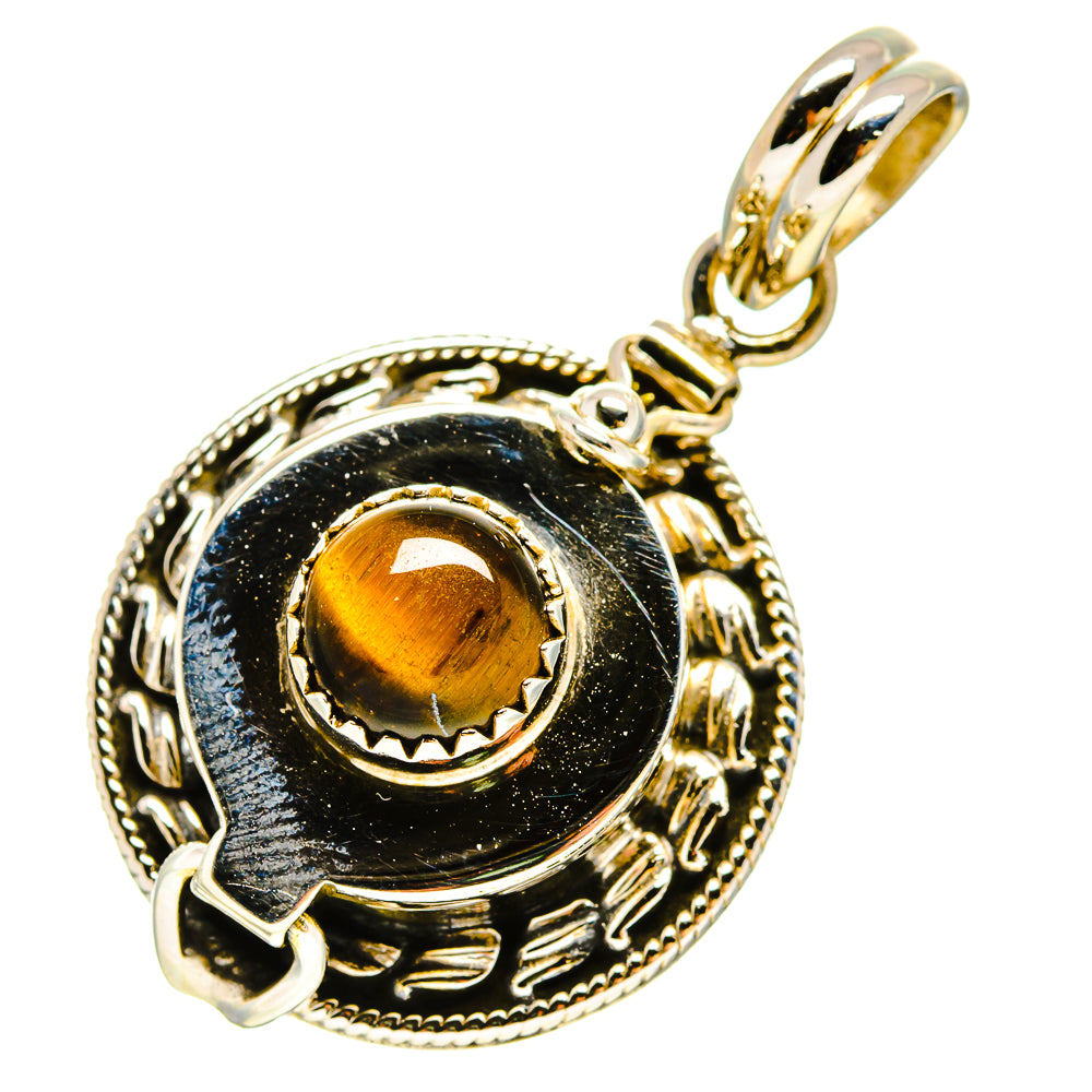 Tiger Eye Pendants handcrafted by Ana Silver Co - PD756870