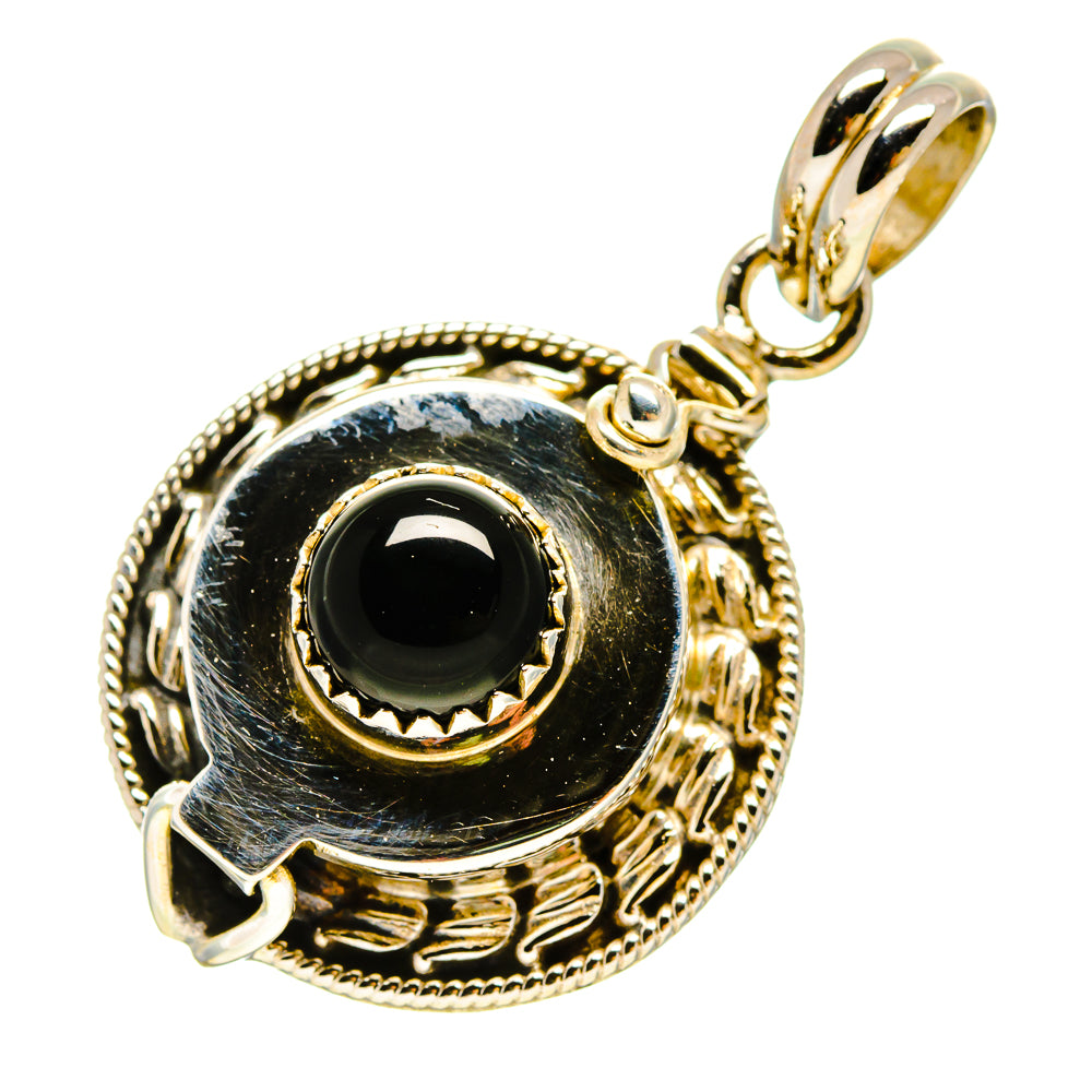 Black Onyx Pendants handcrafted by Ana Silver Co - PD756880