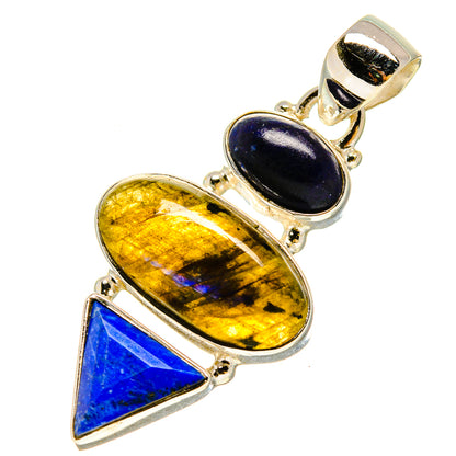 Labradorite Pendants handcrafted by Ana Silver Co - PD756884