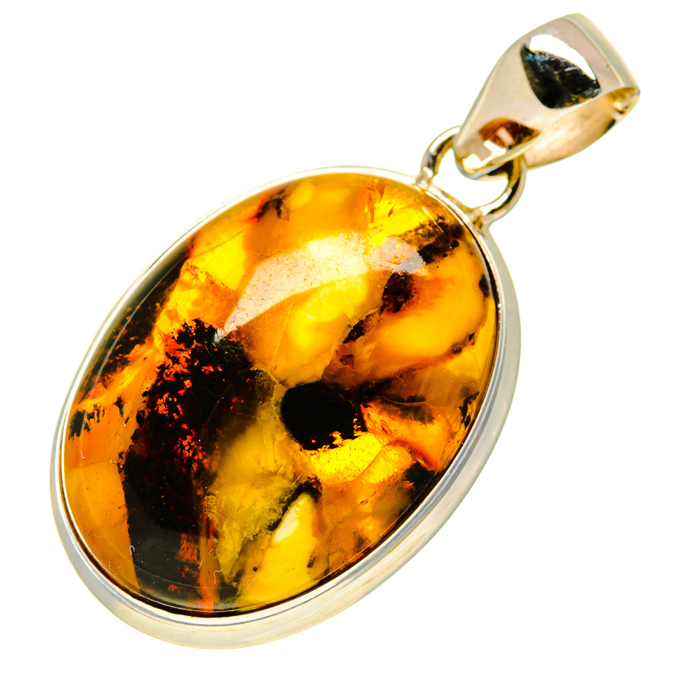 Peanut Wood Jasper Pendants handcrafted by Ana Silver Co - PD756906
