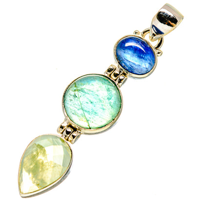 Prehnite Pendants handcrafted by Ana Silver Co - PD756920
