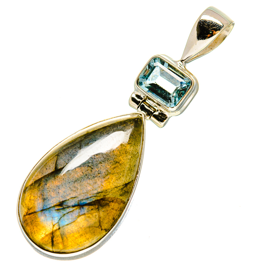 Labradorite Pendants handcrafted by Ana Silver Co - PD756924