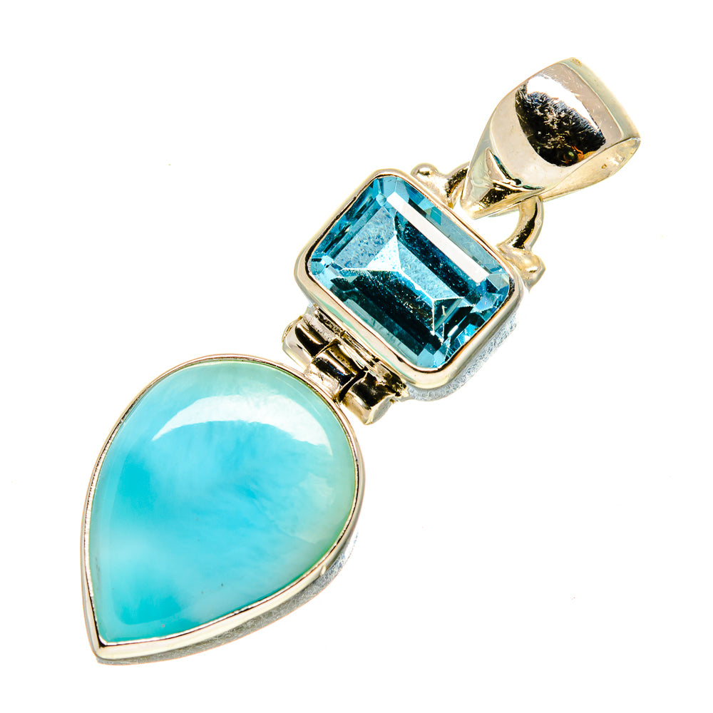 Larimar Pendants handcrafted by Ana Silver Co - PD756952