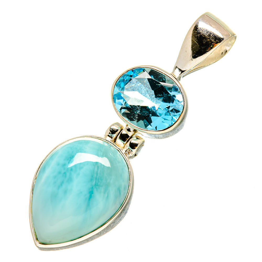 Larimar Pendants handcrafted by Ana Silver Co - PD756953