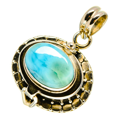 Larimar Pendants handcrafted by Ana Silver Co - PD756954