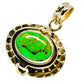 Green Copper Composite Turquoise Pendants handcrafted by Ana Silver Co - PD756957