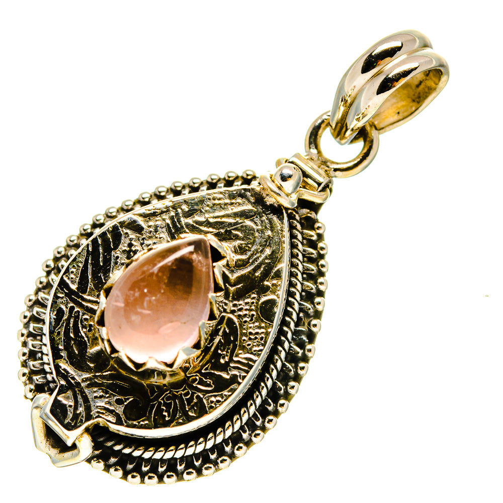 Rose Quartz Pendants handcrafted by Ana Silver Co - PD756968