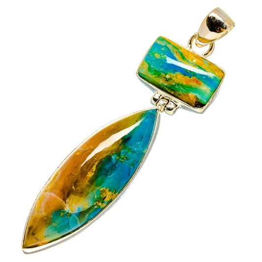 Peruvian Opal Pendants handcrafted by Ana Silver Co - PD756974
