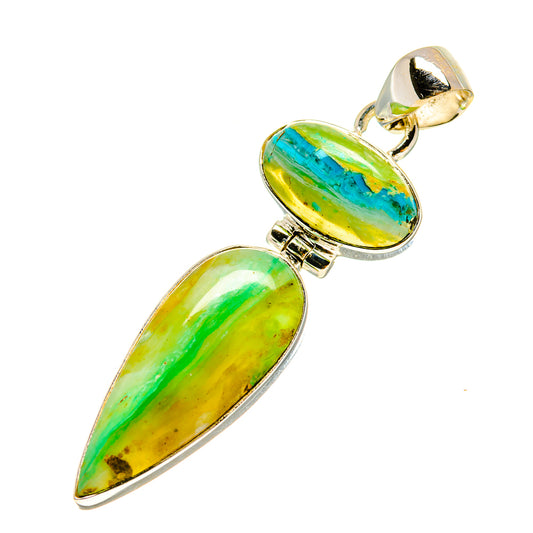 Peruvian Opal Pendants handcrafted by Ana Silver Co - PD756979