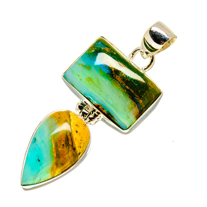 Peruvian Opal Pendants handcrafted by Ana Silver Co - PD756992