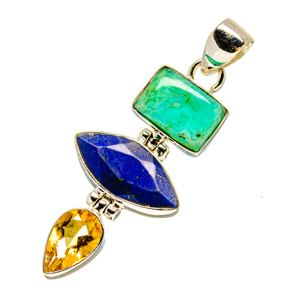 Lapis Lazuli Pendants handcrafted by Ana Silver Co - PD756995