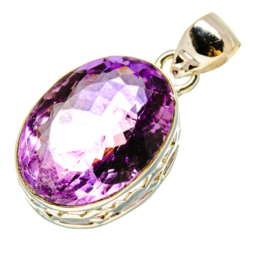 Amethyst Pendants handcrafted by Ana Silver Co - PD757011