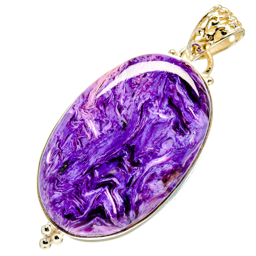 Charoite Pendants handcrafted by Ana Silver Co - PD757017
