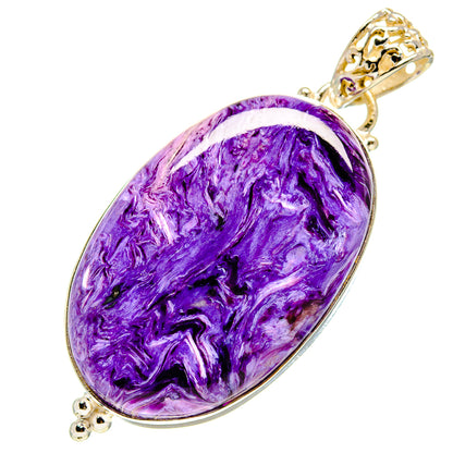 Charoite Pendants handcrafted by Ana Silver Co - PD757017
