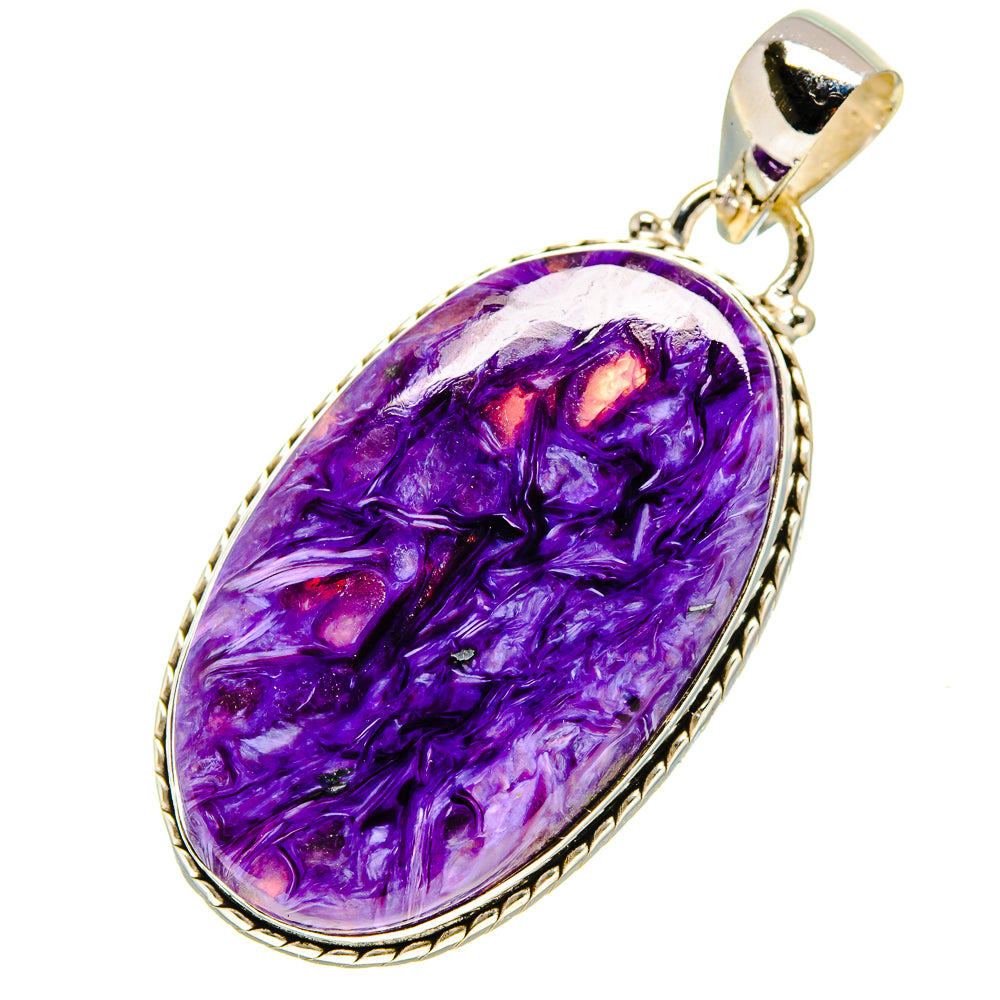 Charoite Pendants handcrafted by Ana Silver Co - PD757019