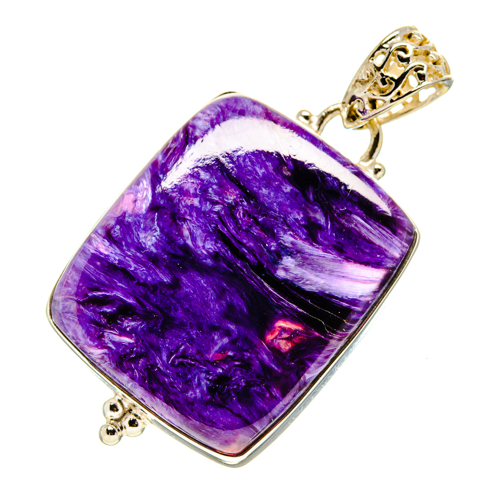 Charoite Pendants handcrafted by Ana Silver Co - PD757021