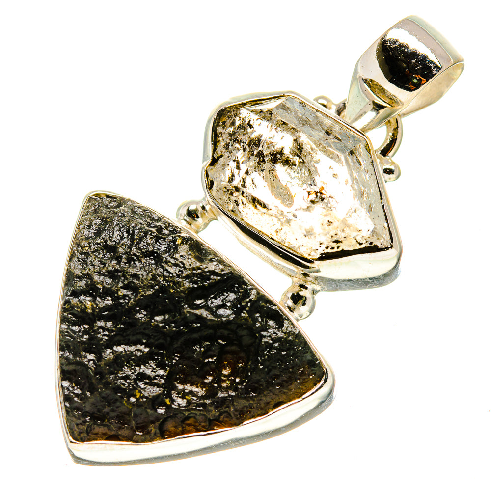 Tektite Pendants handcrafted by Ana Silver Co - PD757028
