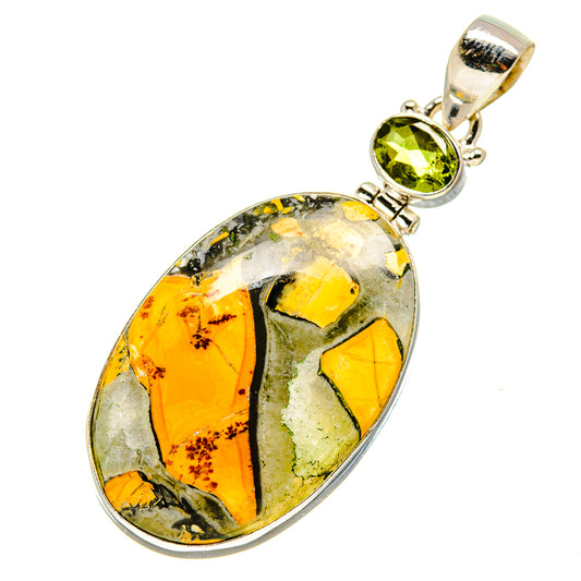 Bumble Bee Jasper Pendants handcrafted by Ana Silver Co - PD757038